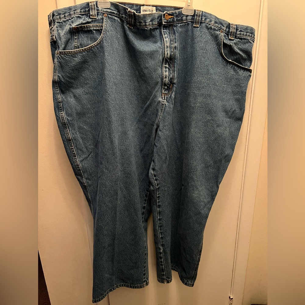 Men's Relaxed Fit Blue Jeans